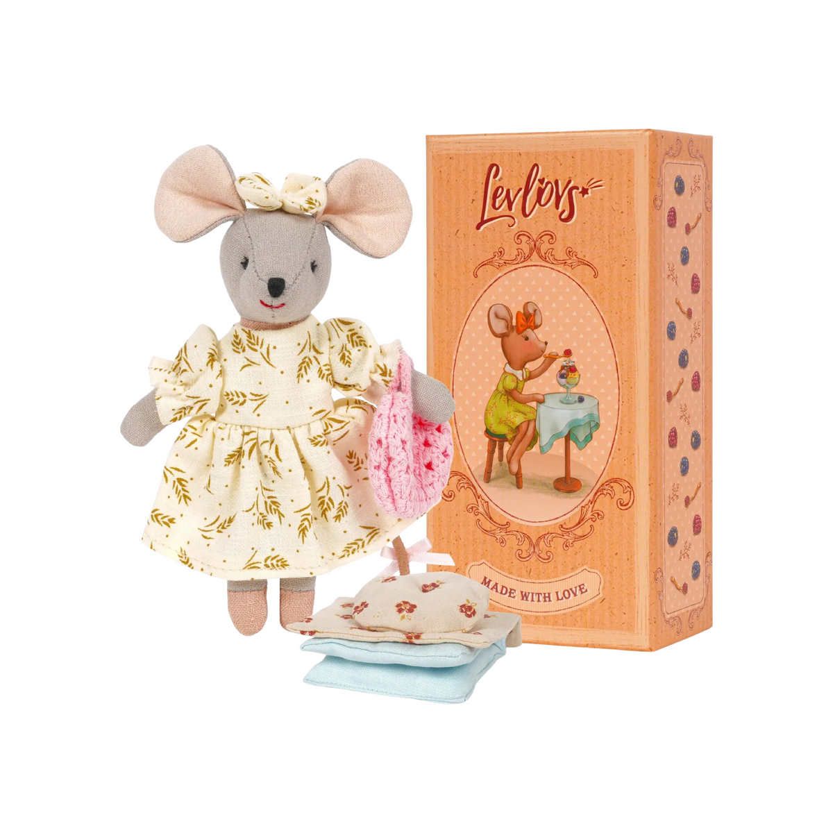 Mouse And Wildberry Dessert Plush