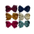 Mini Scallop Velvet Bow