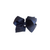 King Grosgrain Organza Overlay Bow