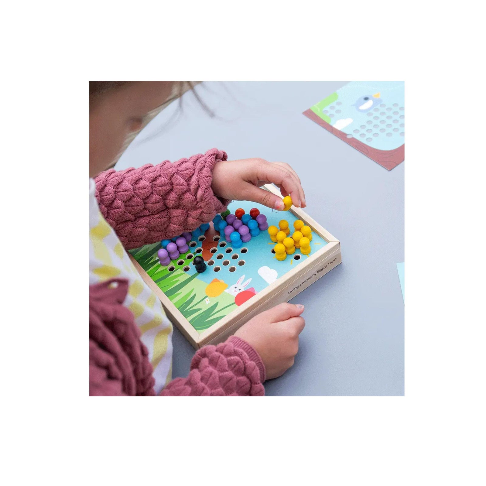 Wooden Garden Peg Board