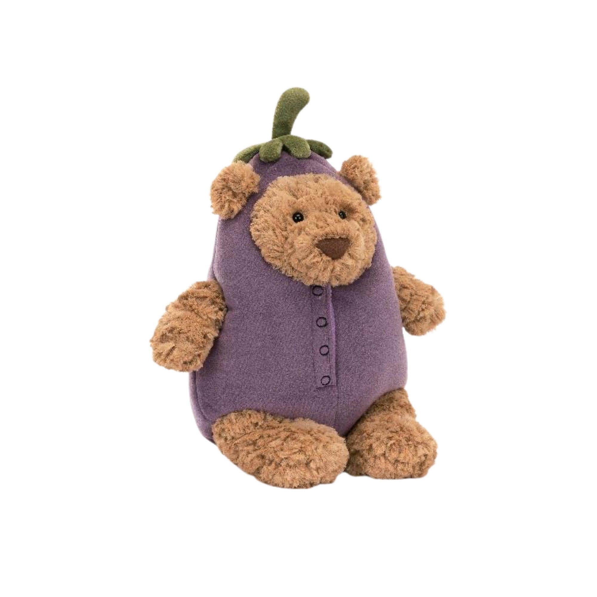 Bartholomew Bear Aubergine Plush