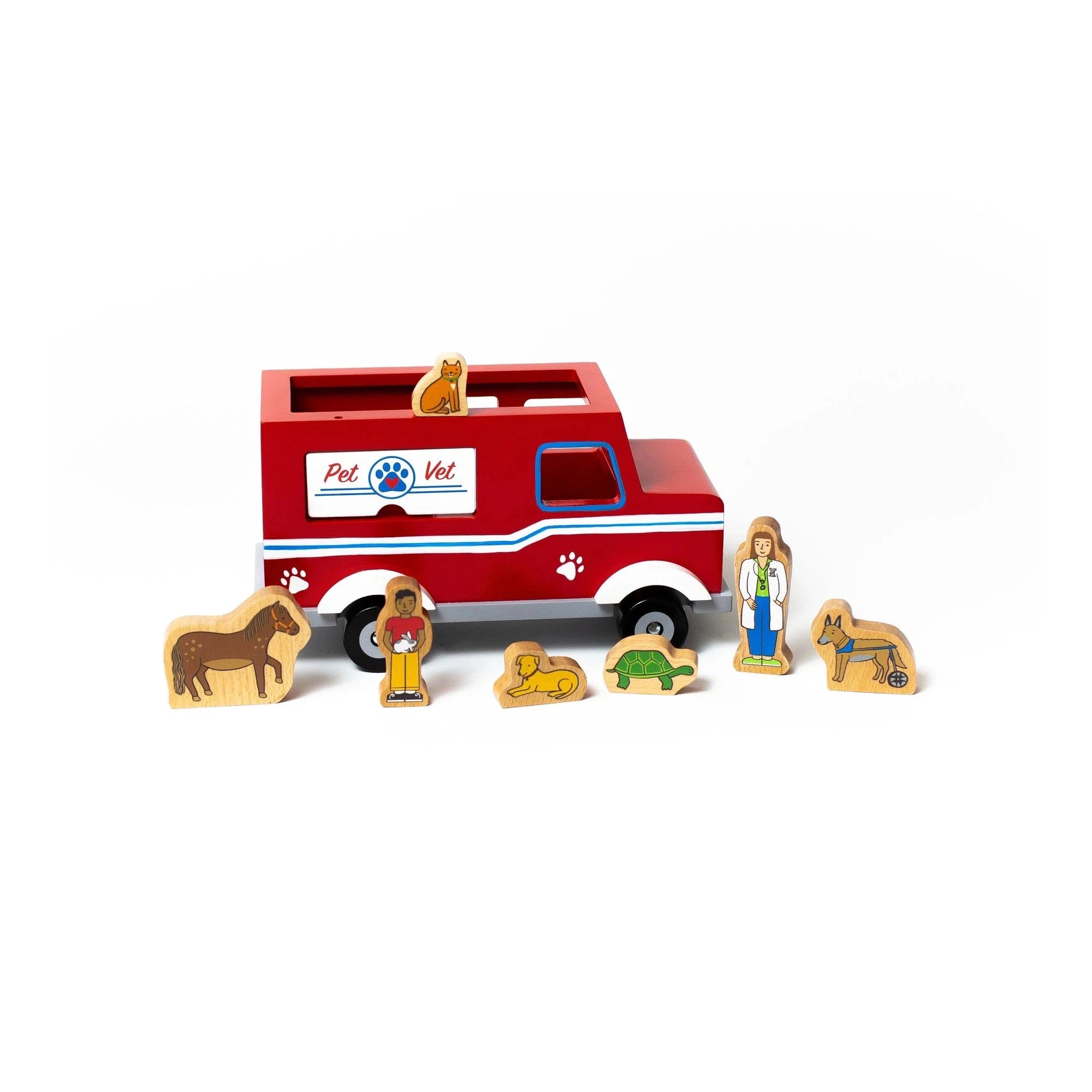 Pet Vet Magnetic Van