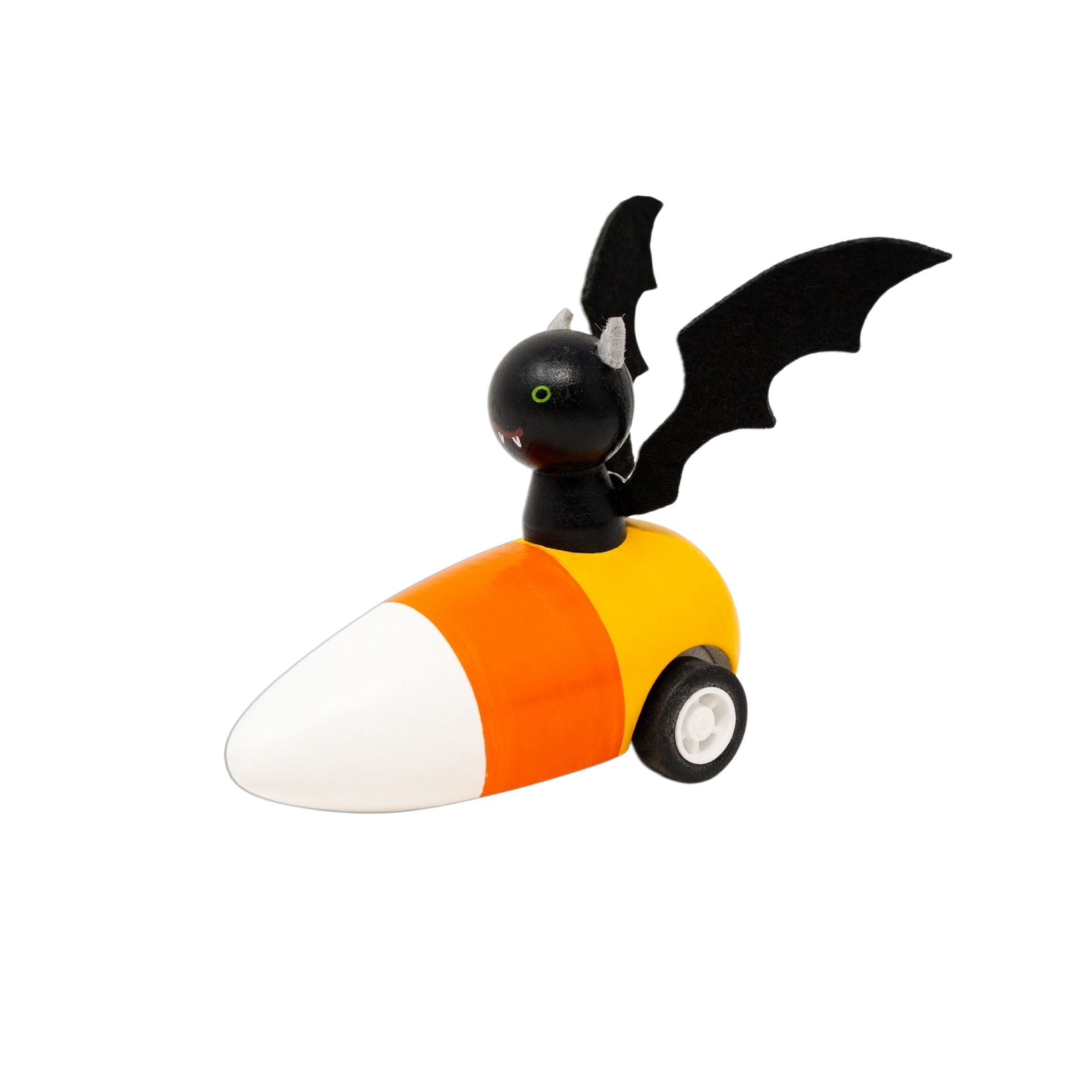 Pullback Halloween Candy Corn Car