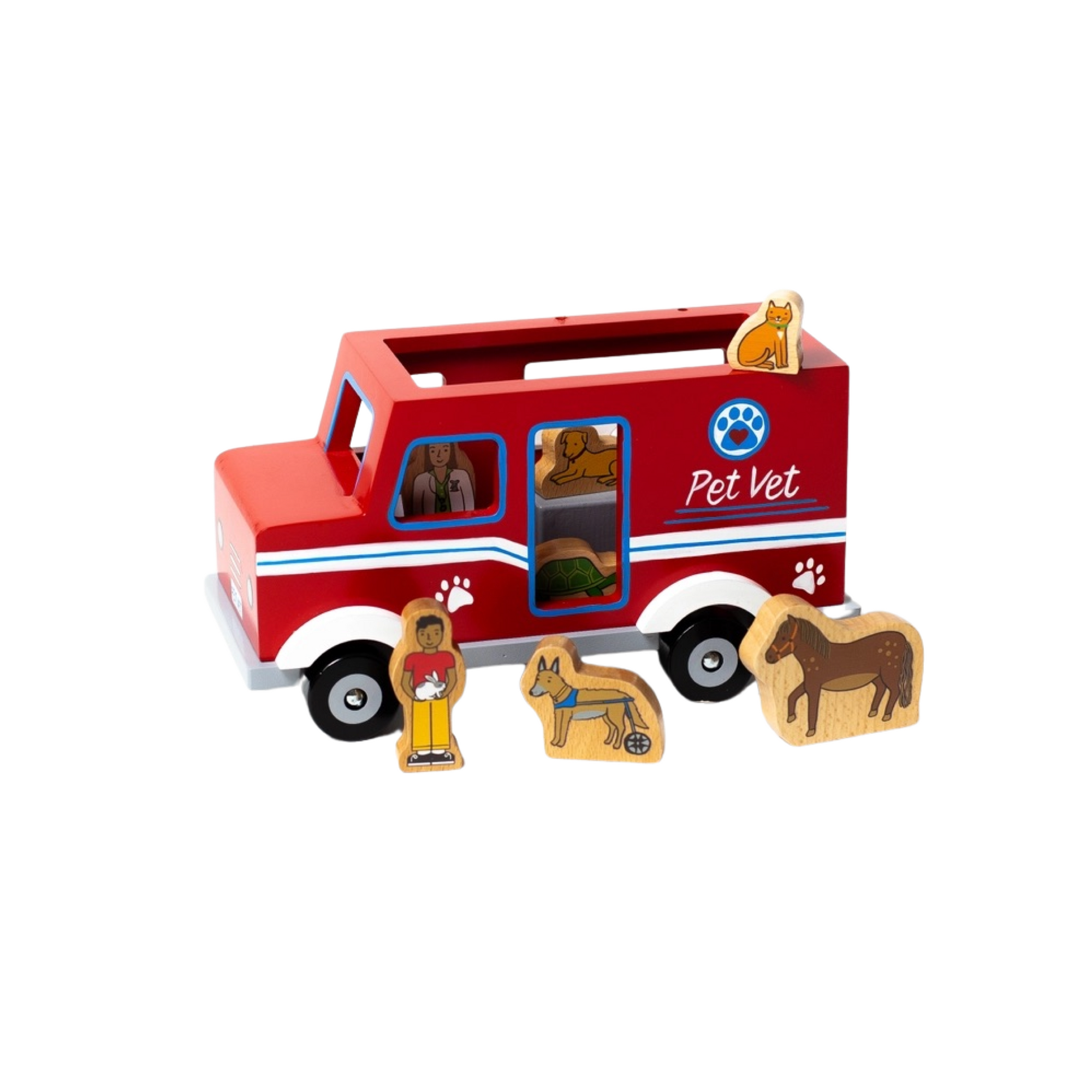 Pet Vet Magnetic Van