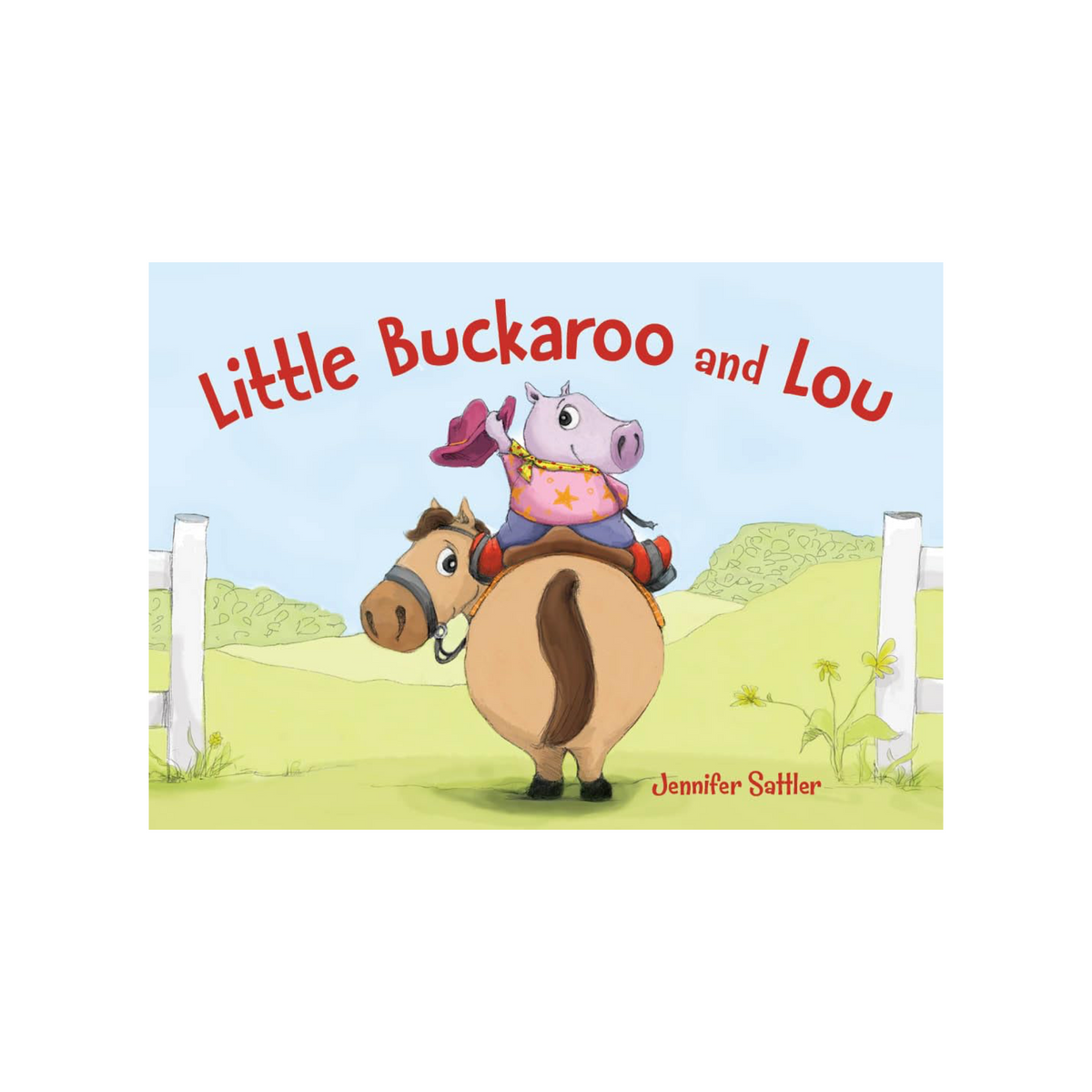Little Buckaroo and Lou Board Book