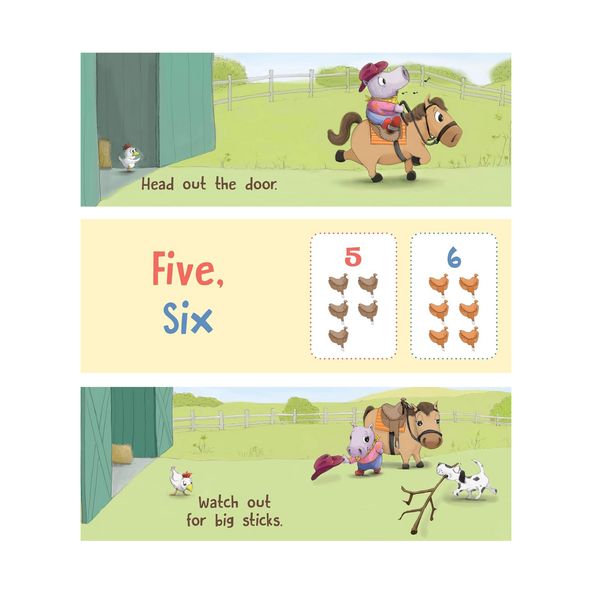 Little Buckaroo and Lou Board Book