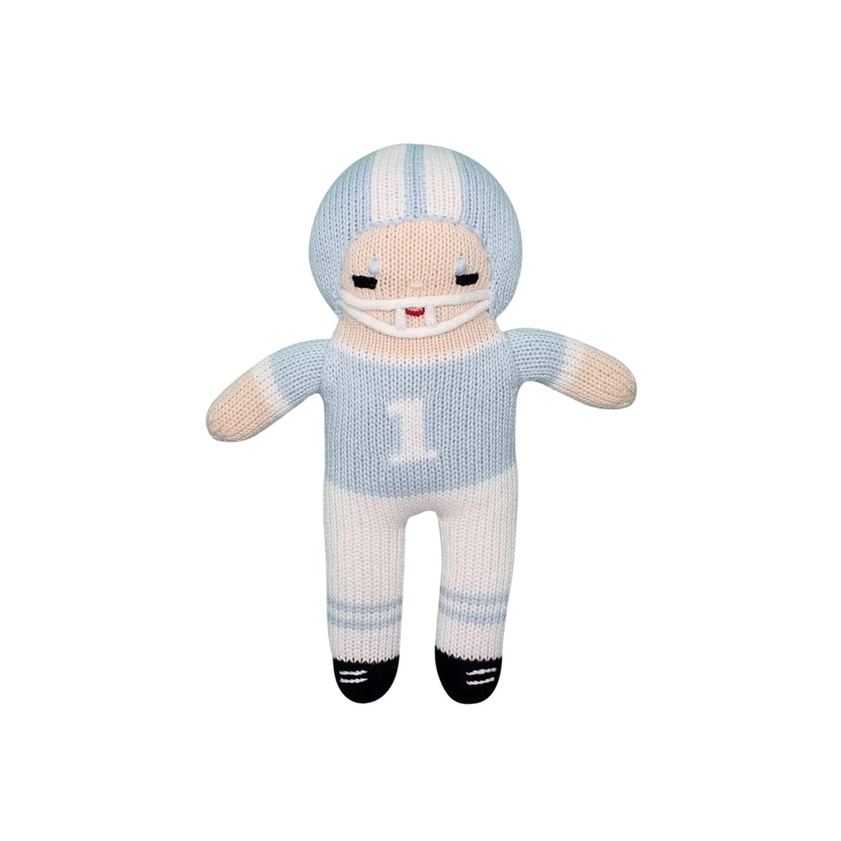 Knit Football Player Dolls