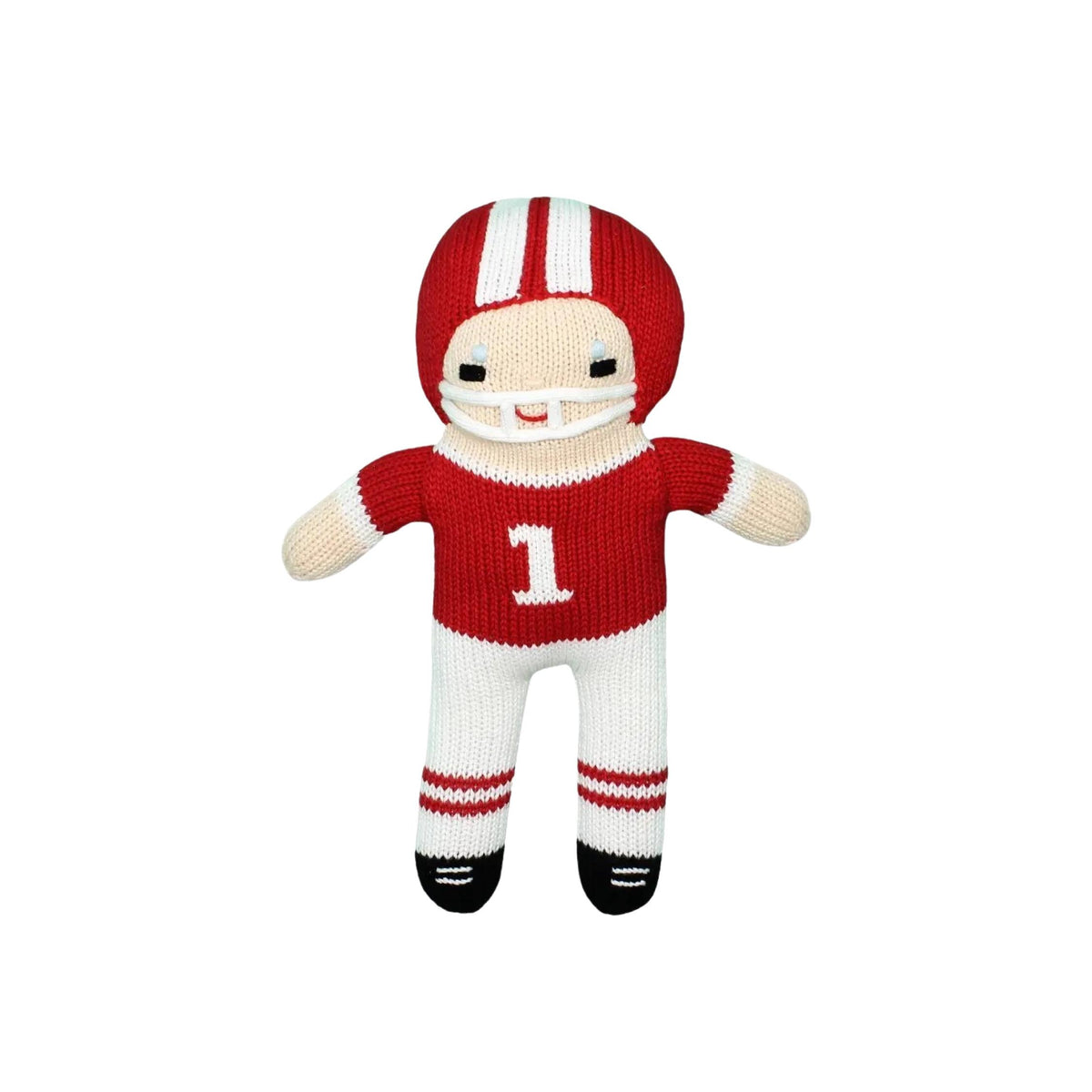 Knit Football Player Dolls