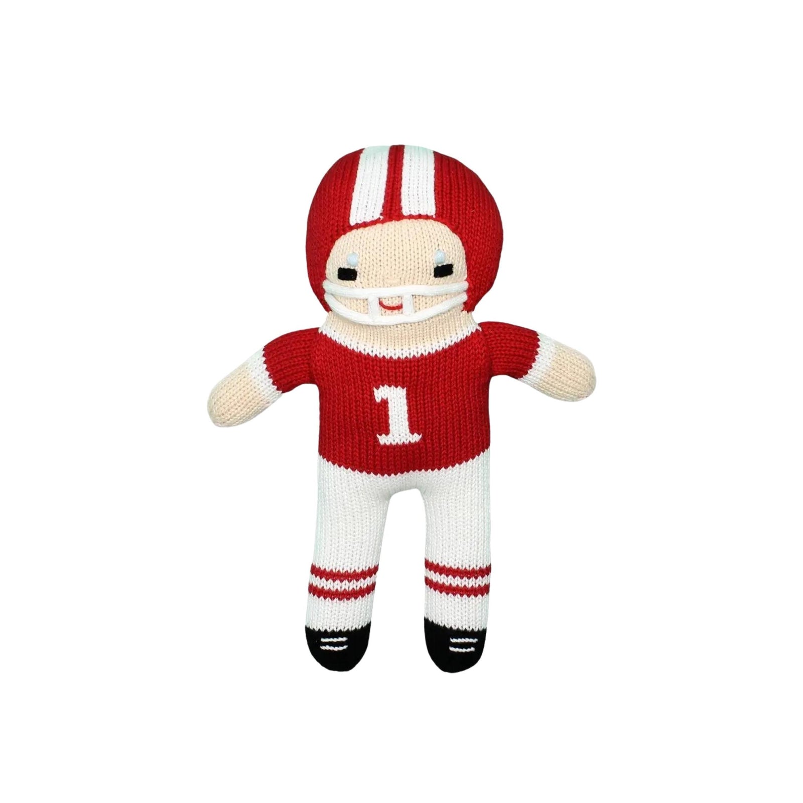 Knit Football Player Dolls