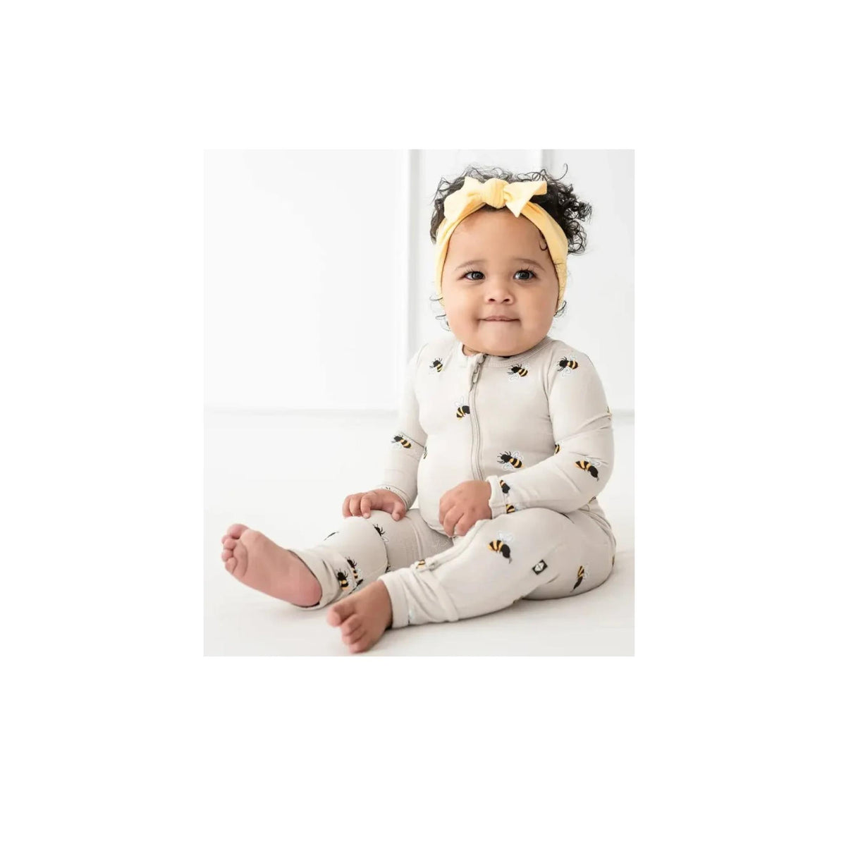Bee Mine Zipper Romper