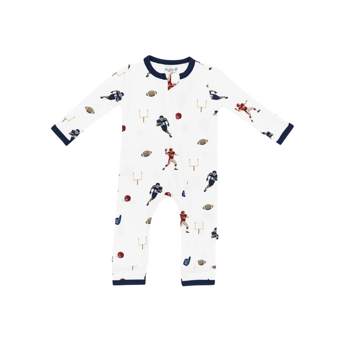 Football Bamboo Romper