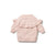 Pink Knit Ruffle Sweater