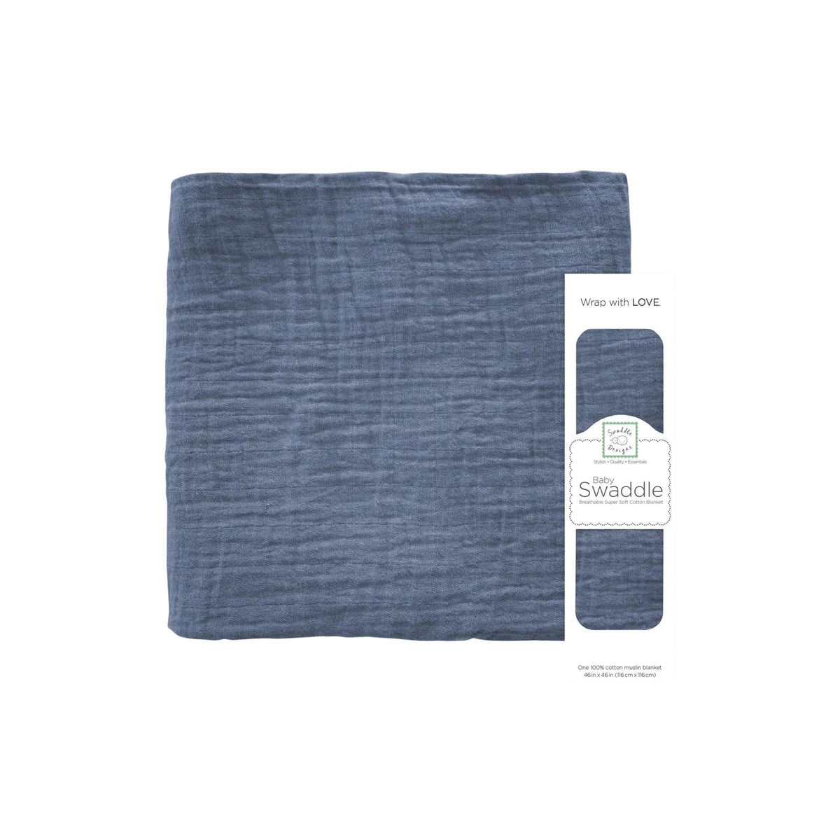 Muslin Solid Color Swaddles