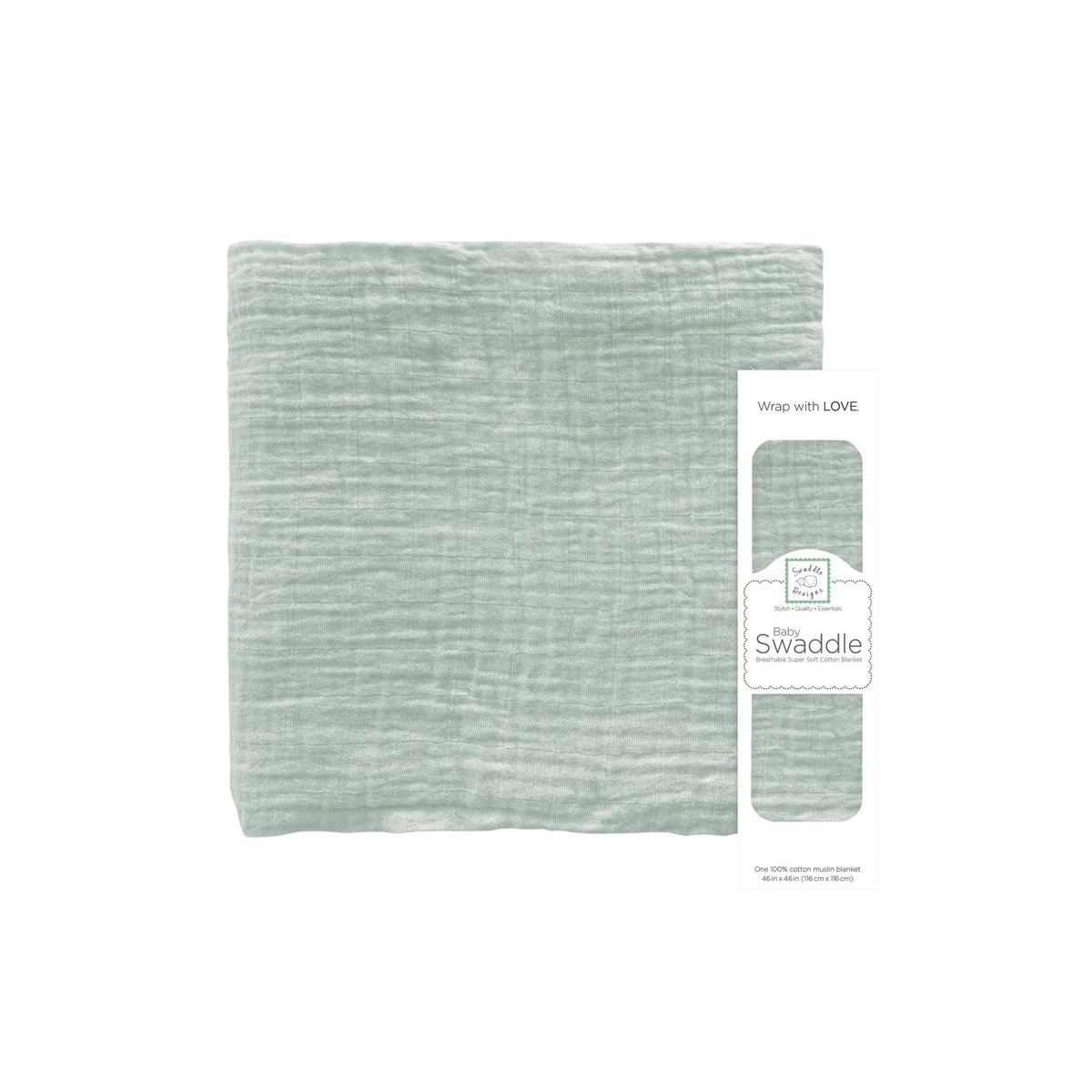 Muslin Solid Color Swaddles