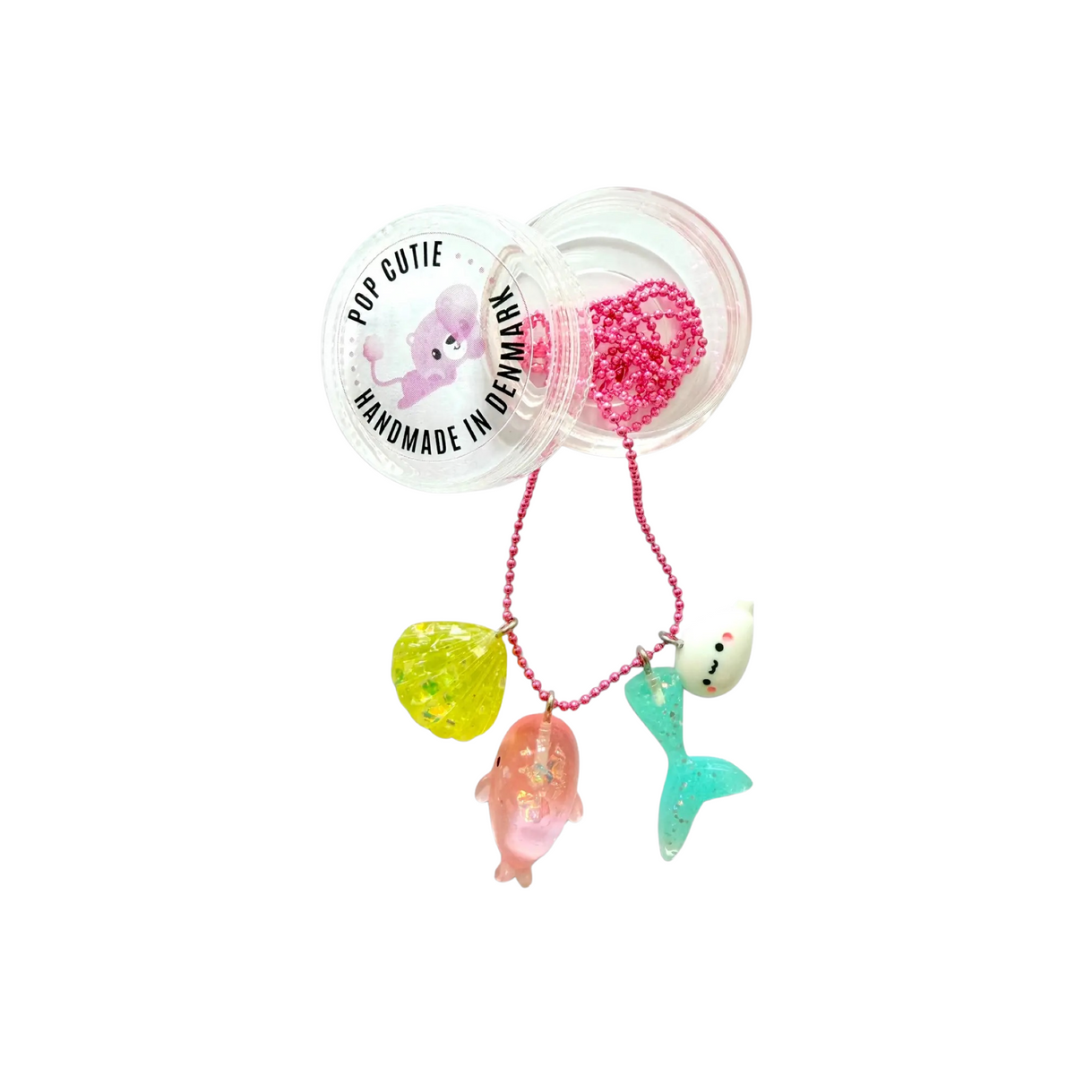 Ocean Kawaii Charm Cluster Necklace