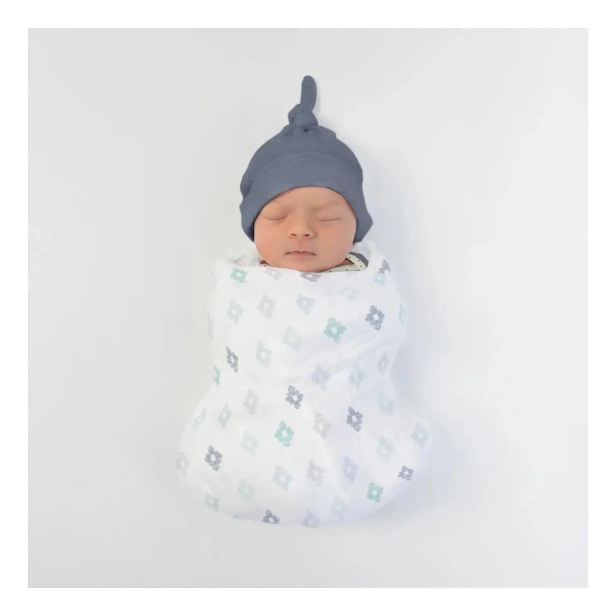 Newborn Top Knot Adjustable Hats