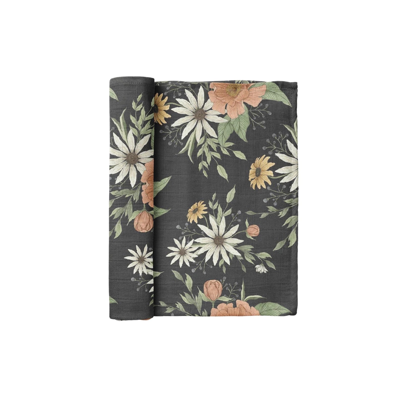 Muslin Garden Floral Swaddle