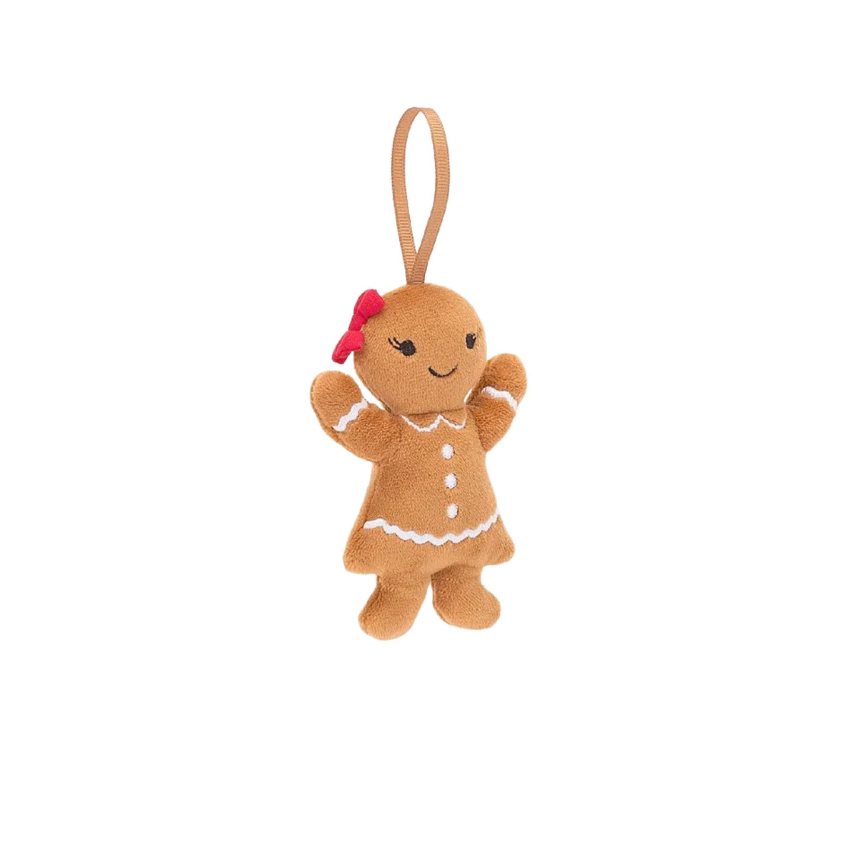 Festive Folly Gingerbread Ruby Plush