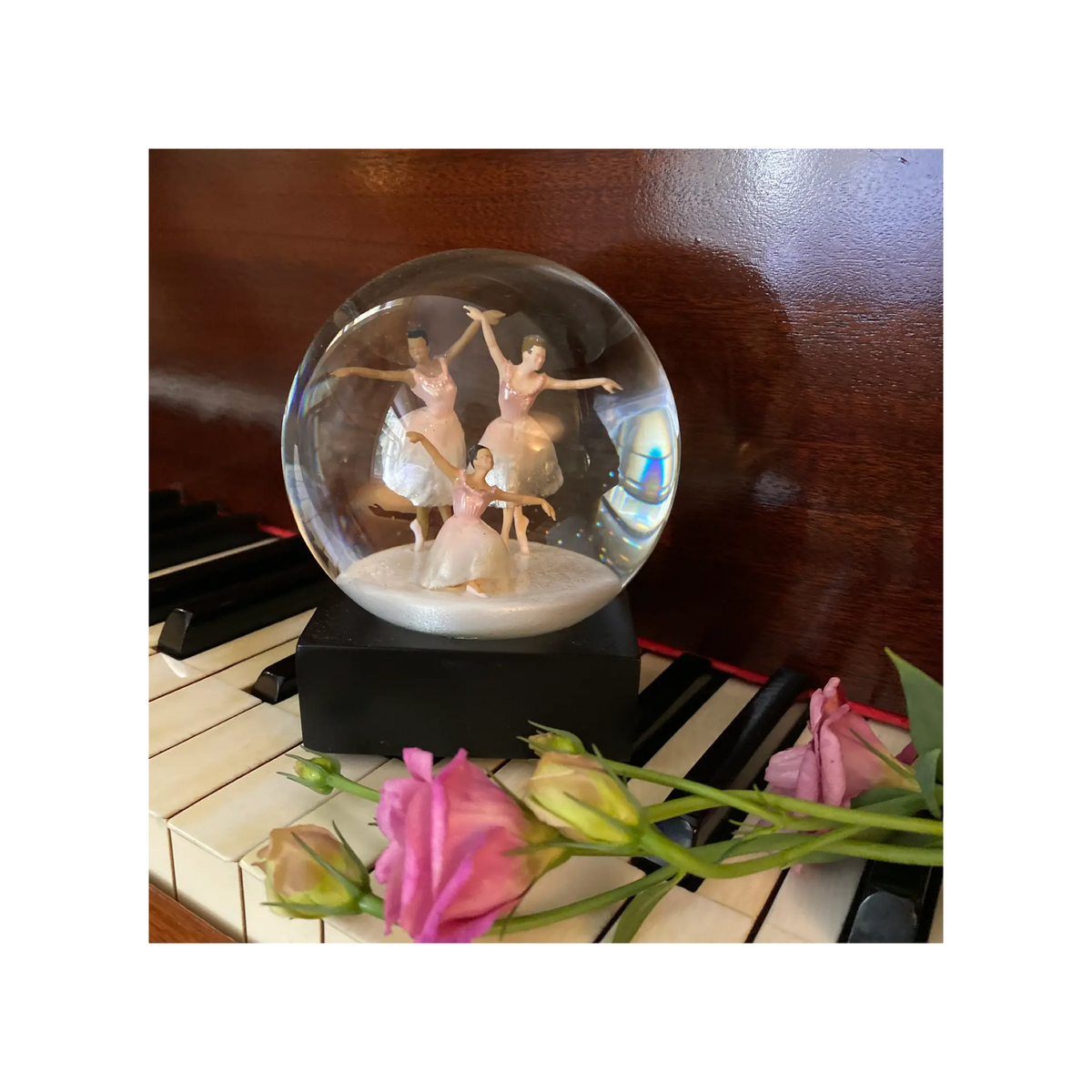 Three Dancers Snow Globe