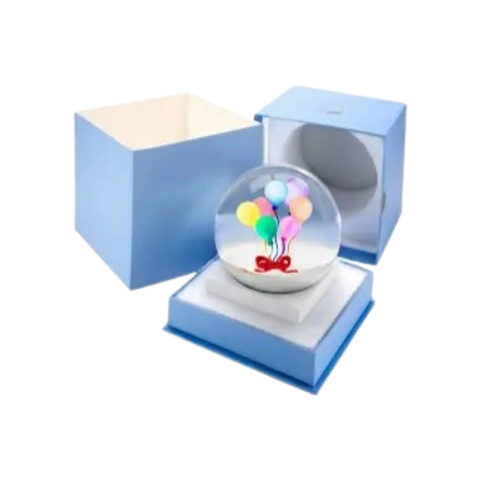 Balloon Bouquet Snow Globe