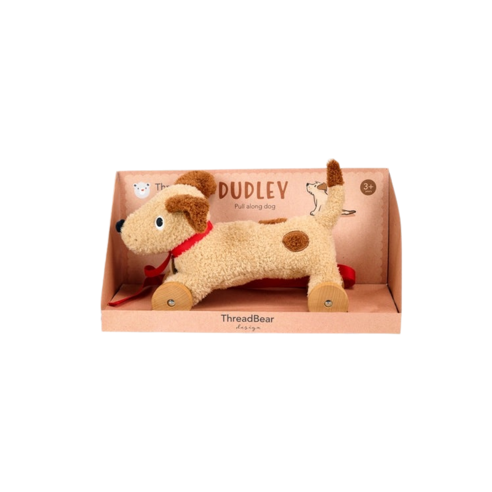 Dudley Pull Along Dog Toy