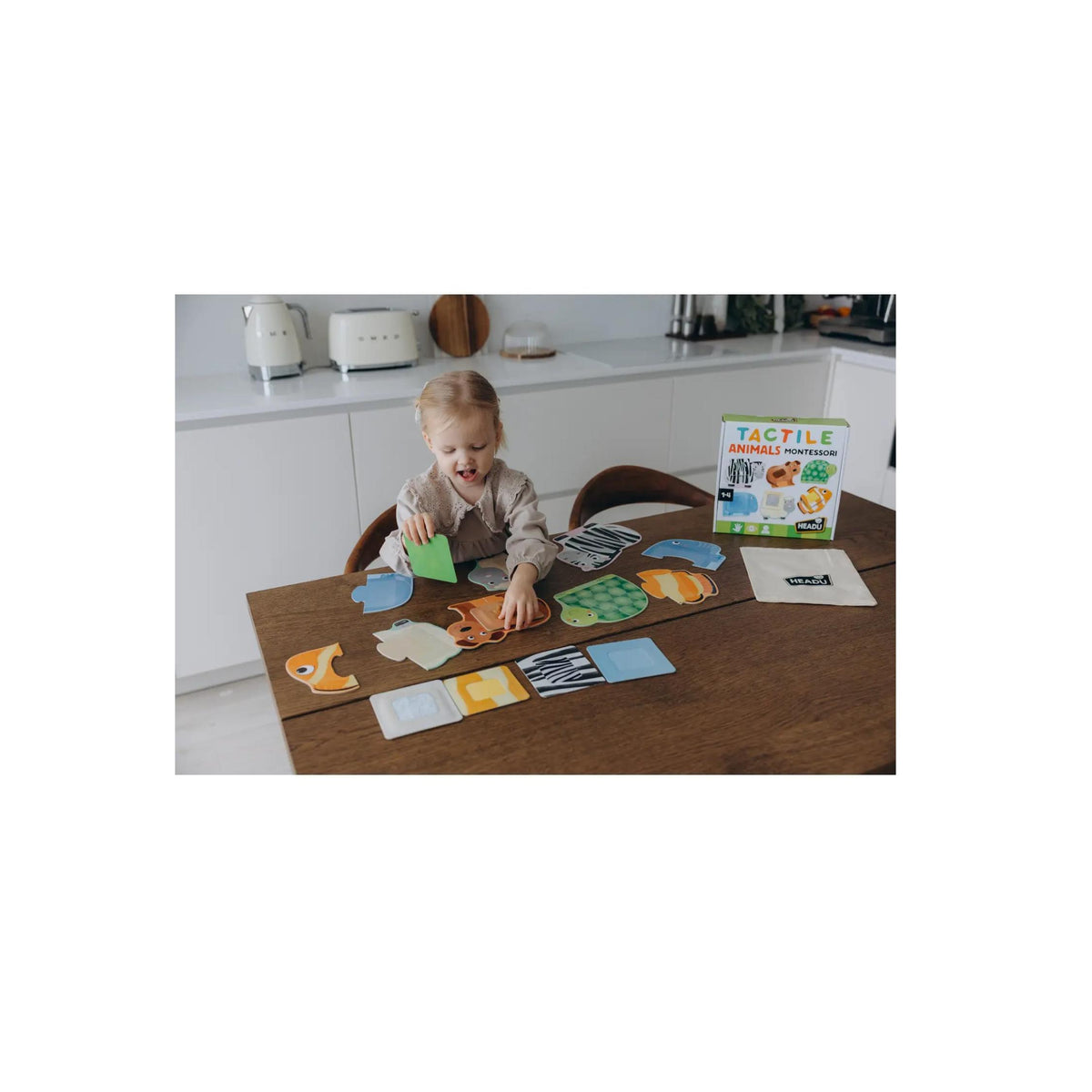 Tactile Animals Montessori Educational Set