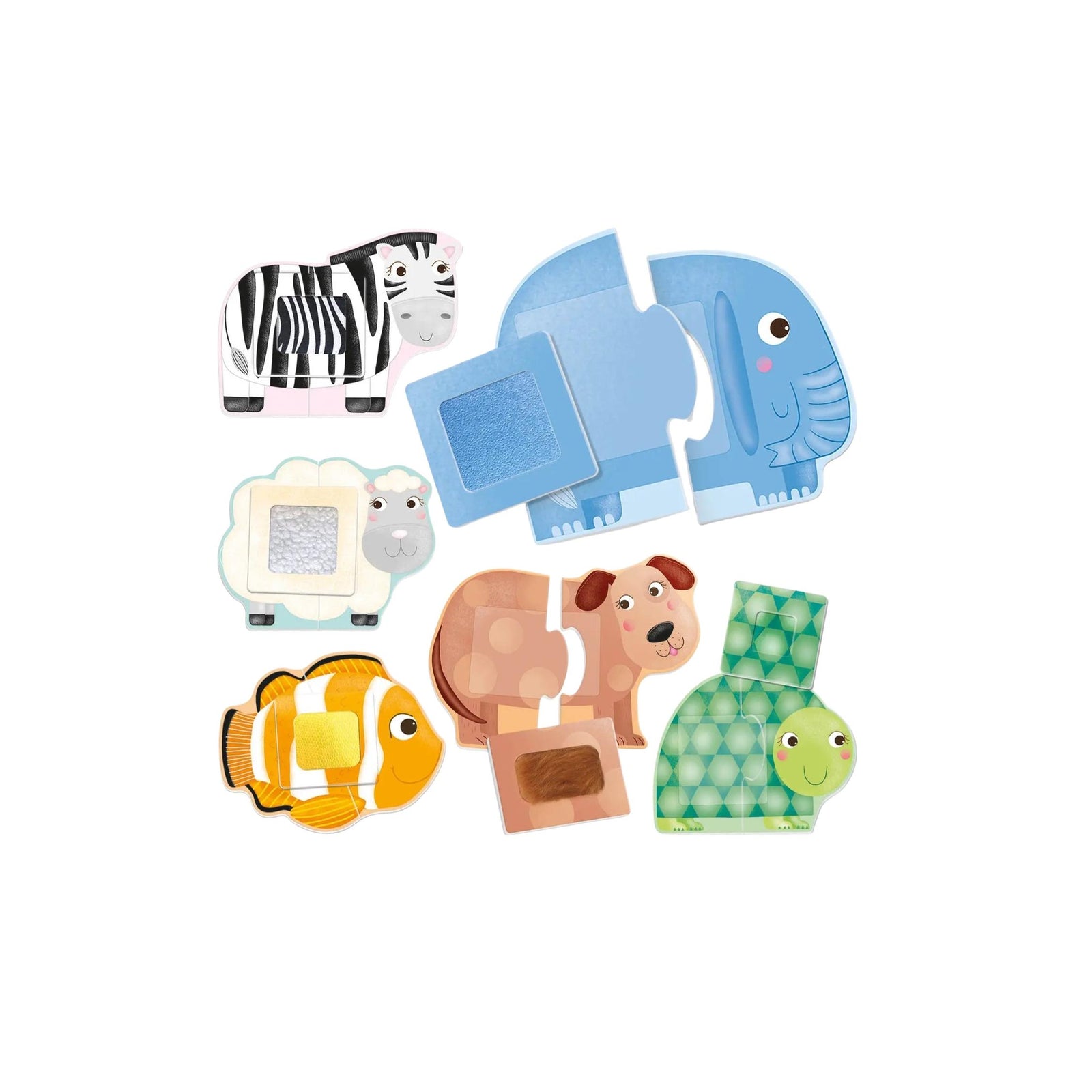 Tactile Animals Montessori Educational Set
