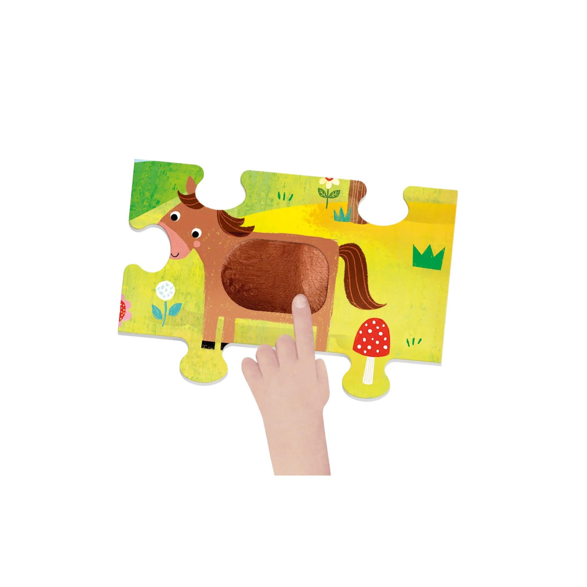 Tactile Montessori Farm Puzzle
