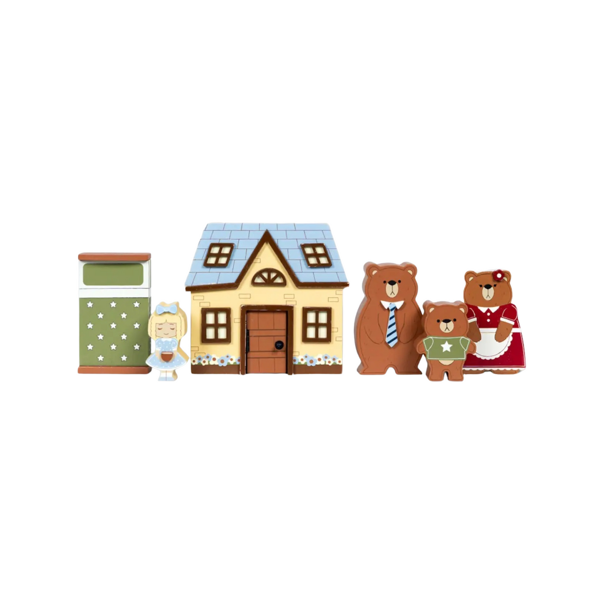 Woodland Storybook Goldilocks And The Three Bears Gift Set