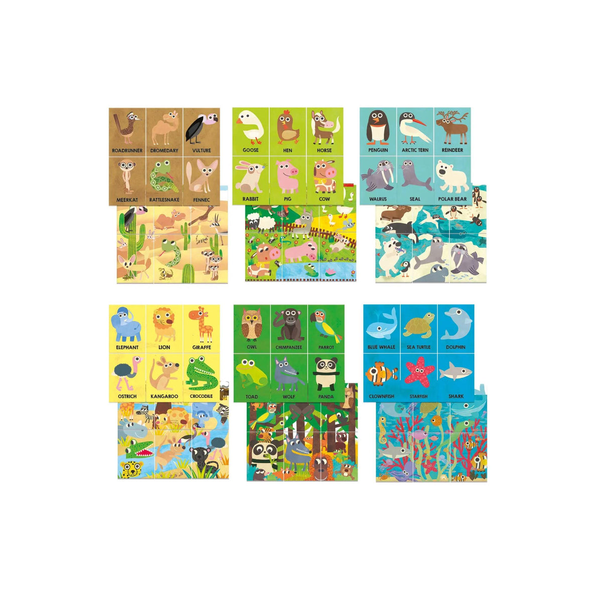 First Animal Encyclopedia Montessori Flash Cards