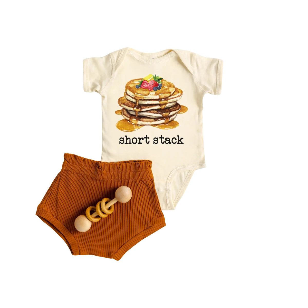 Short Stack Graphic Baby Bodysuit