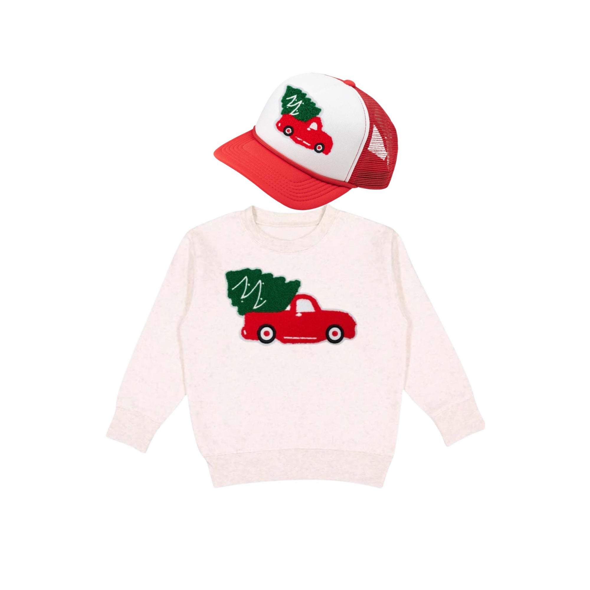 Christmas Truck Patch Bodysuit