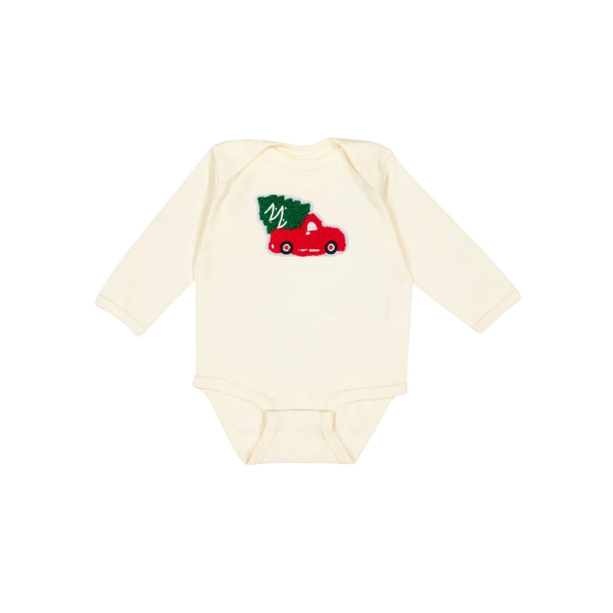 Christmas Truck Patch Bodysuit