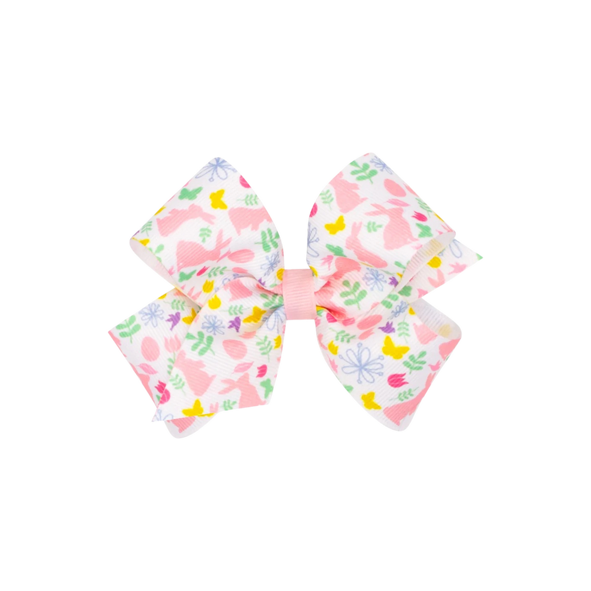 Medium Grosgrain Easter Print Bow