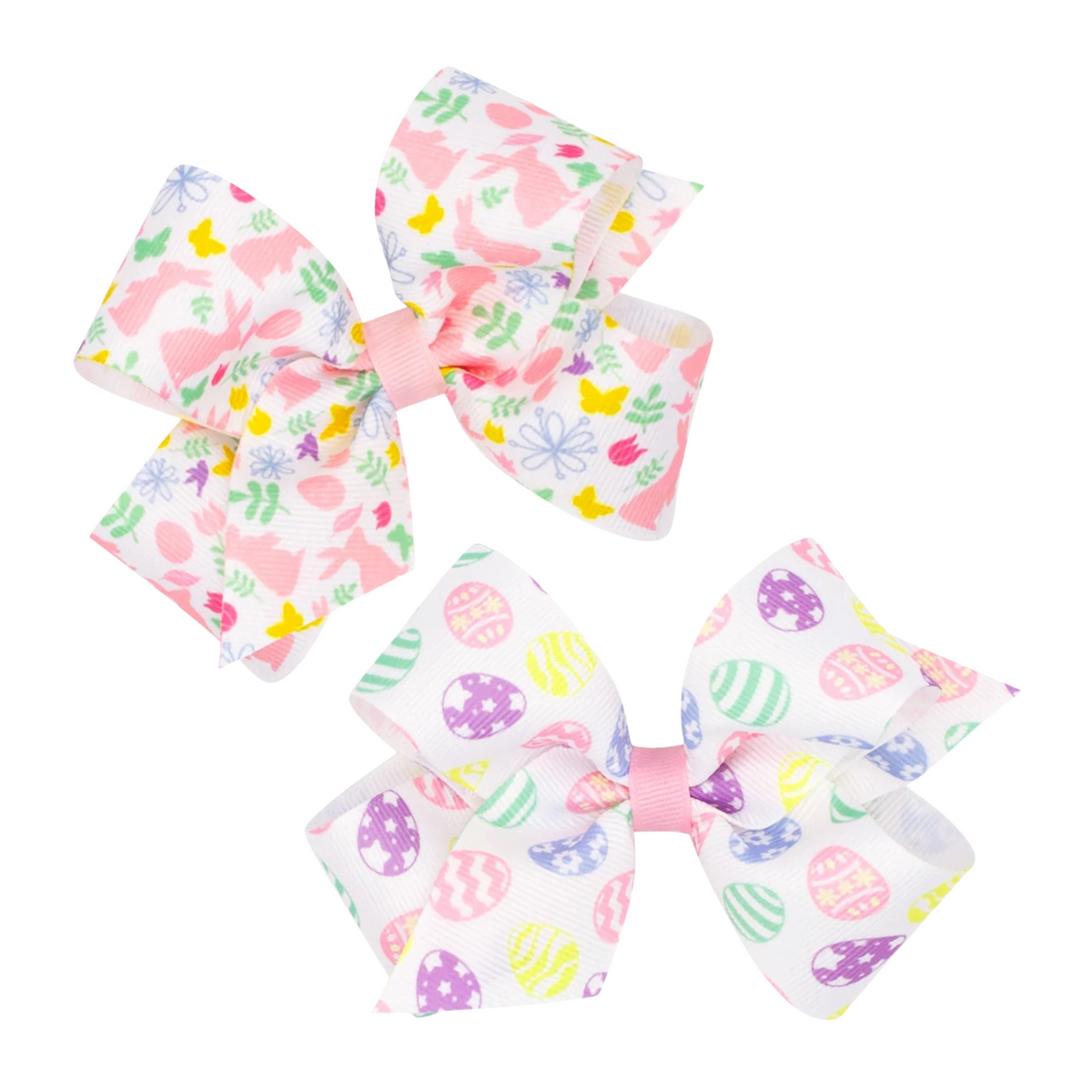 Medium Grosgrain Easter Print Bow