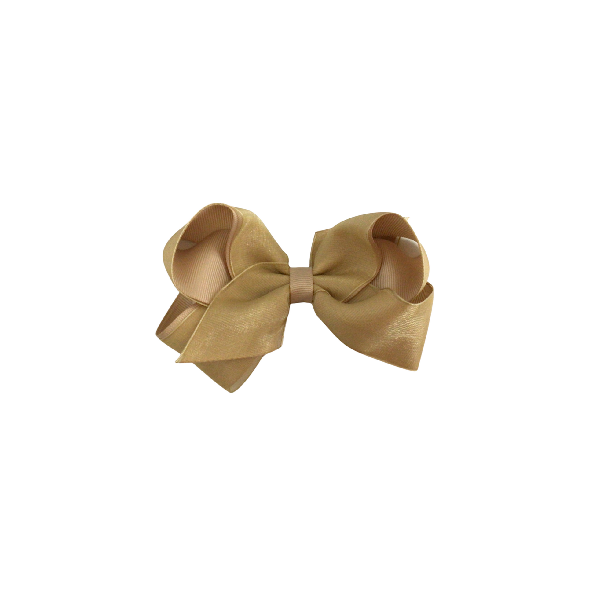 X Small Organza Bow Clip