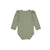 Botany Green Puff Sleeve Bodysuit