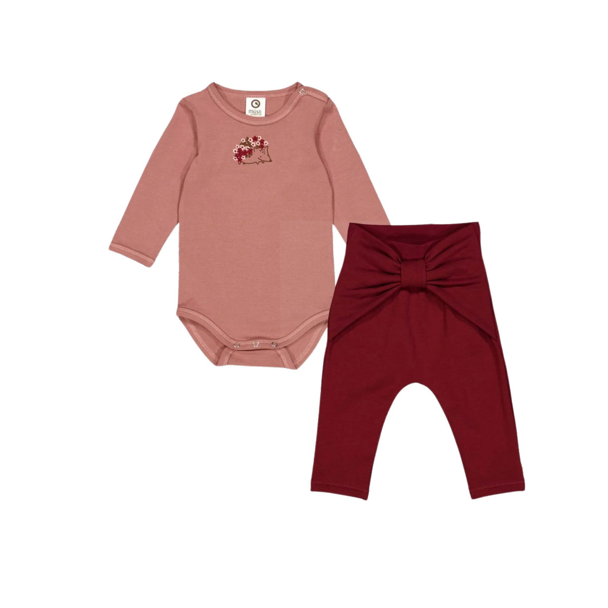 Flora Hedgehog 2-Piece Baby Girl Set