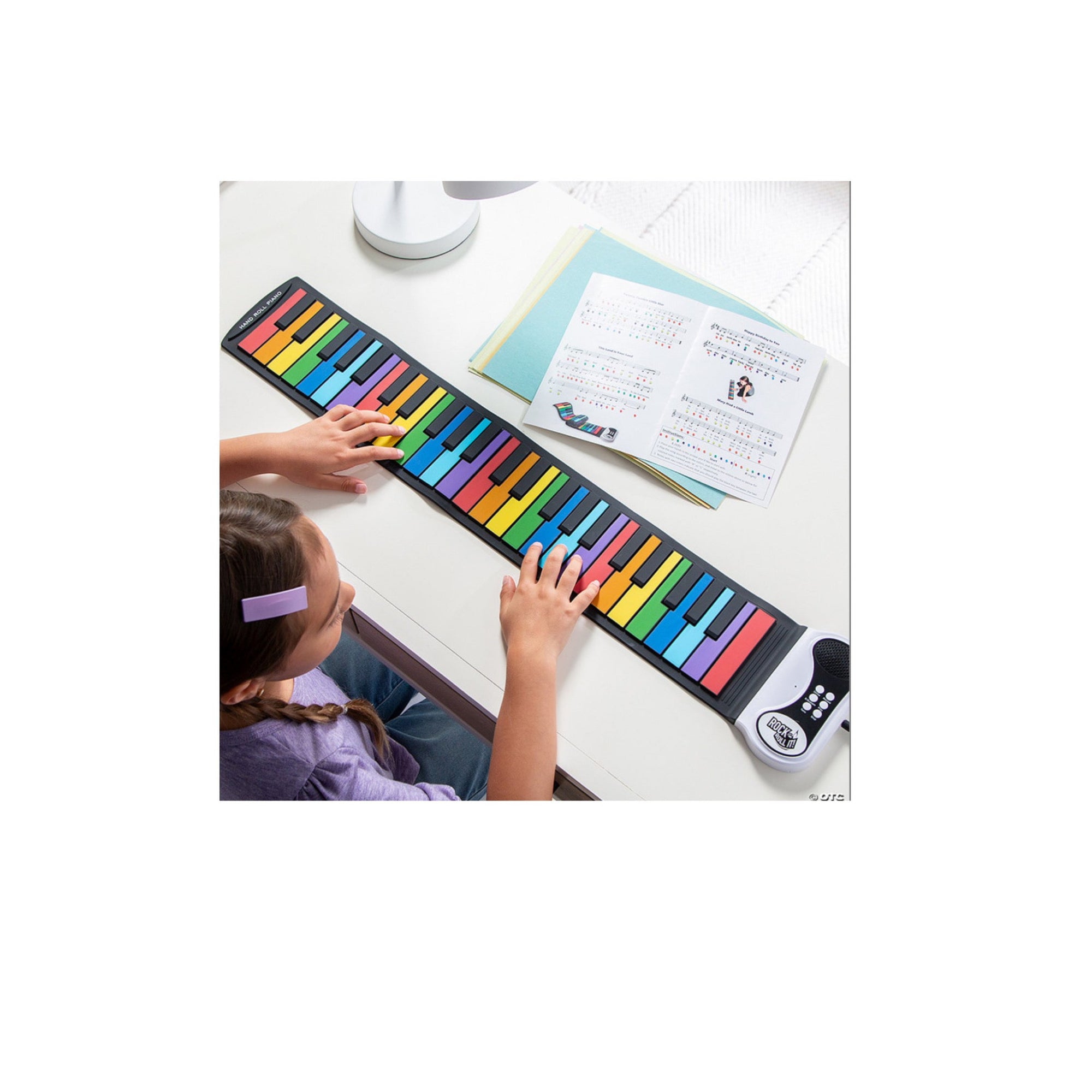 Rock And Roll It Rainbow Piano Keyboard
