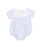 Stripe Classic Box Pleat Bubble Romper