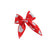 OSU Scarlet & Gray Hair Clip Bow