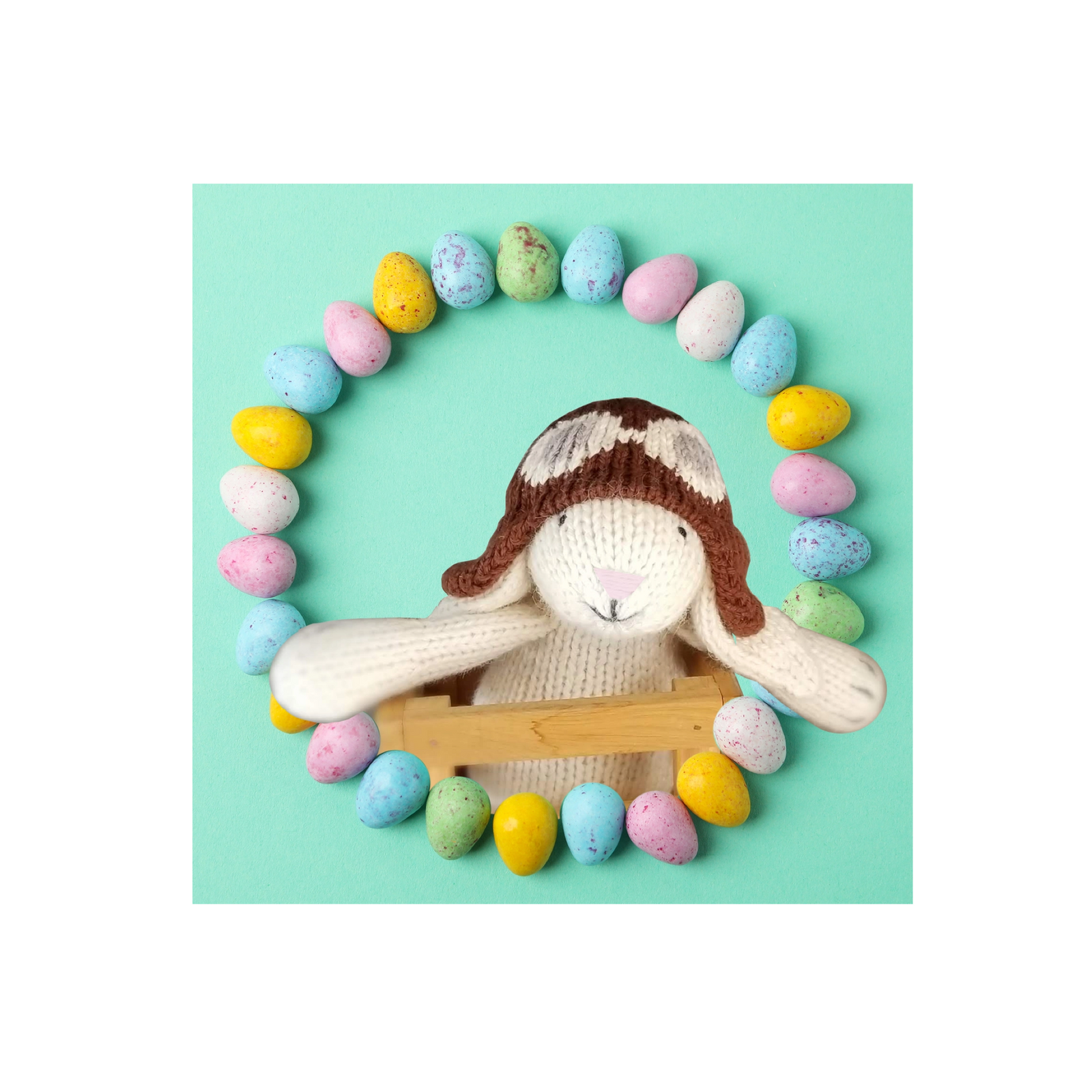 Bunny With Aviator Hat