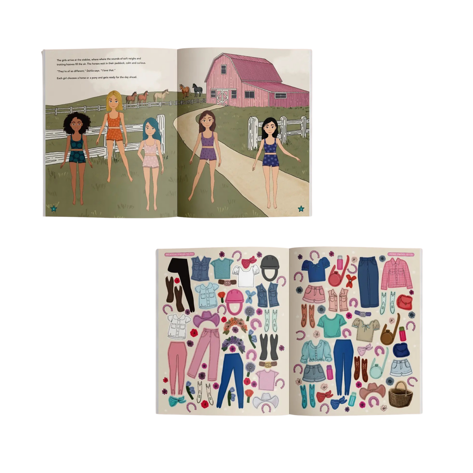 My Fancy Story Stickerbook: Horses & Ponies