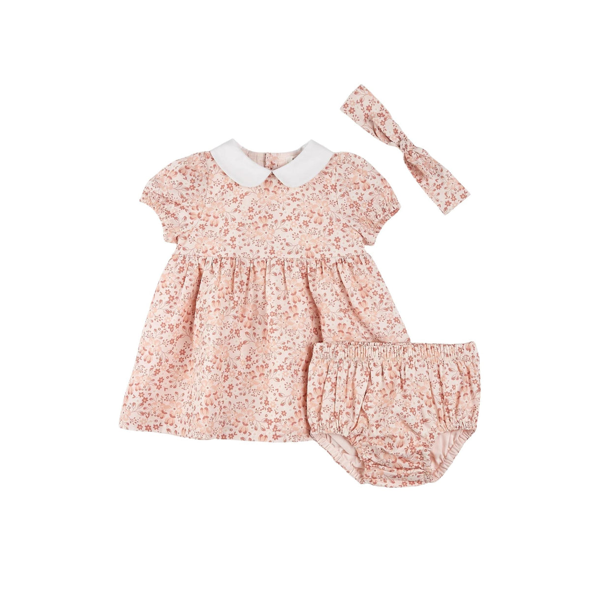 In Bloom Poplin Dress Set-3-Piece