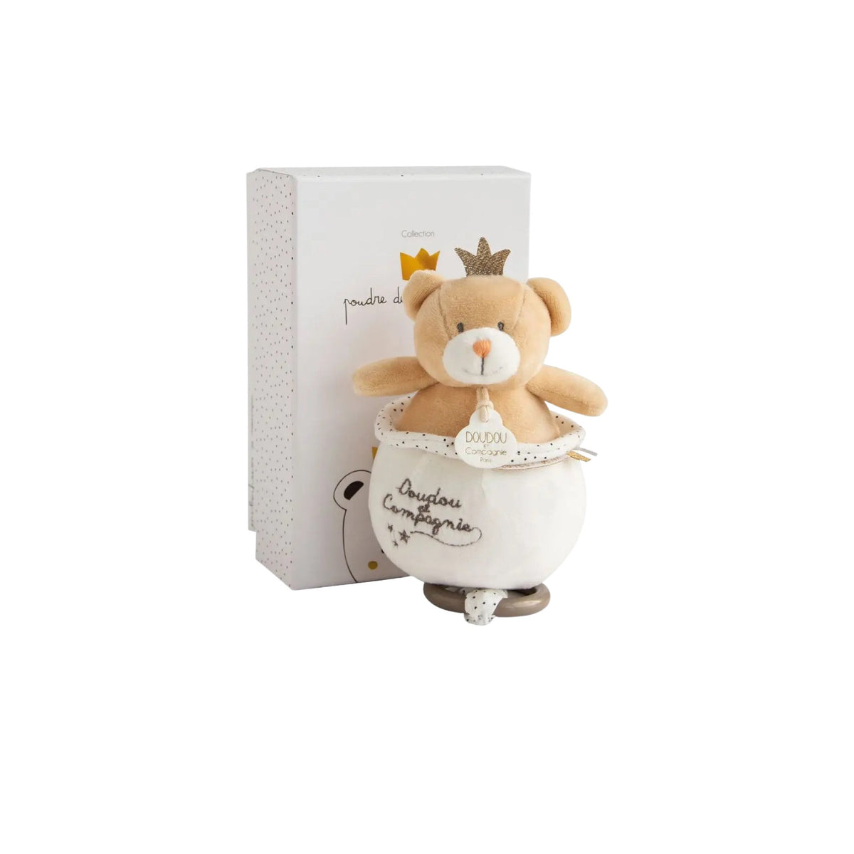 King Bear Plush Music Box