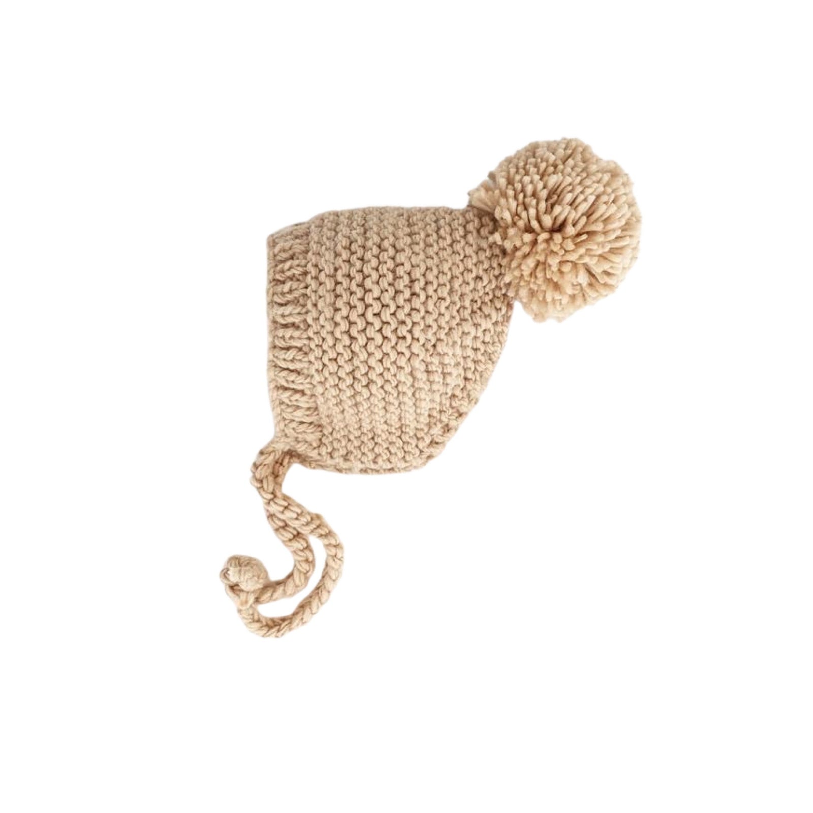 Latte Garter Stitch Bonnet