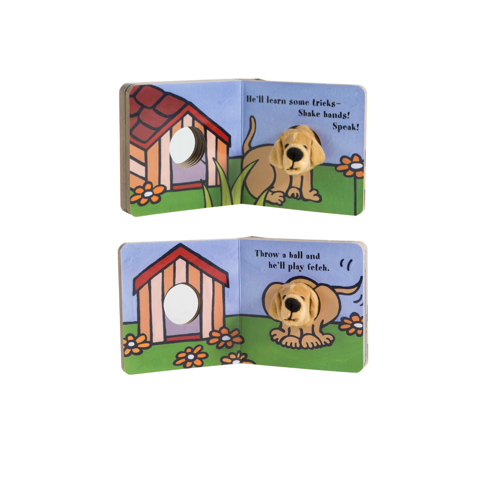Little Puppy Finger Puppet Board Book