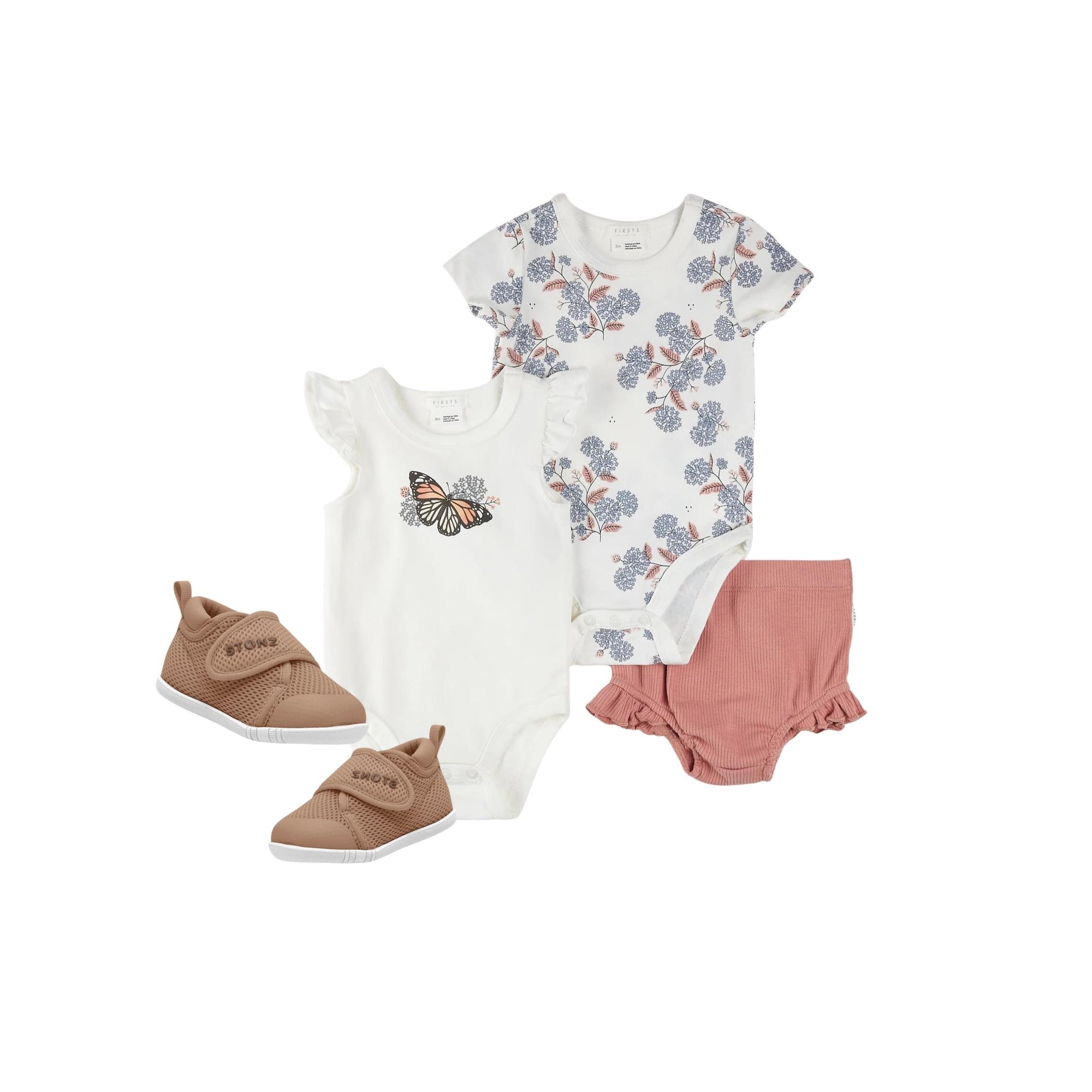 Majestic Monarchs 3-Piece Bodysuit Set