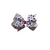 Medium Americana Print Bow Clip