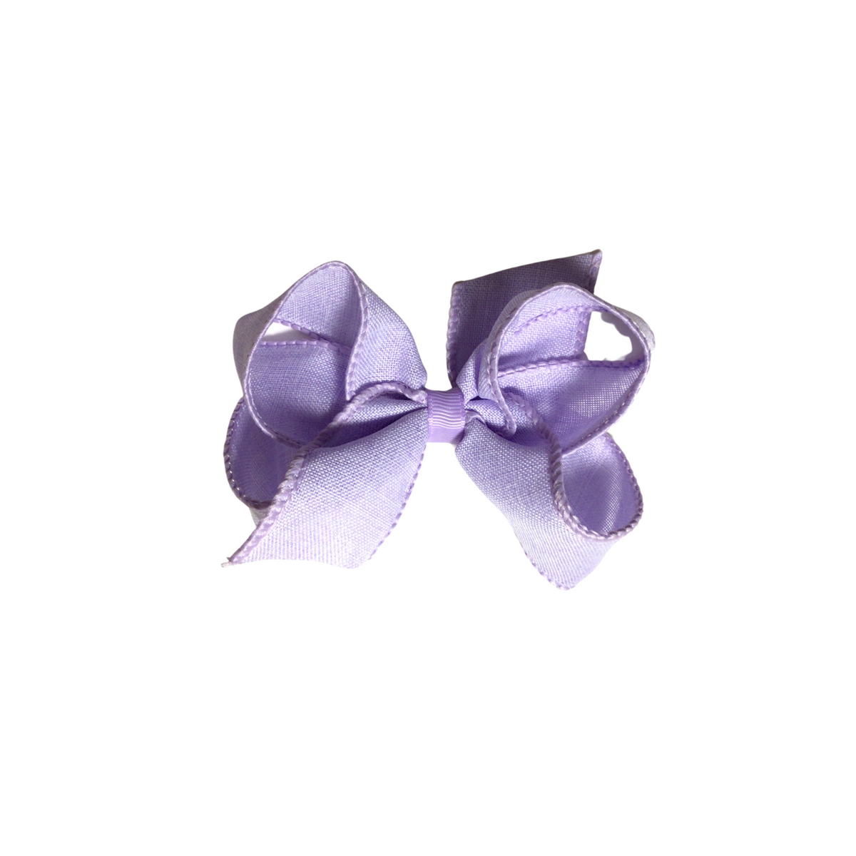 Medium Linen Bow Clip